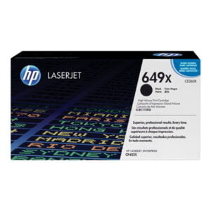 HP CE260X 649X musta lasertulostuskasetti