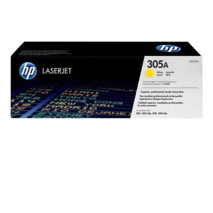 HP CE412A keltainen tulostuskasetti 2