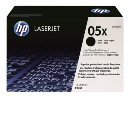 HP CE505X musta lasertulostuskasetti 2