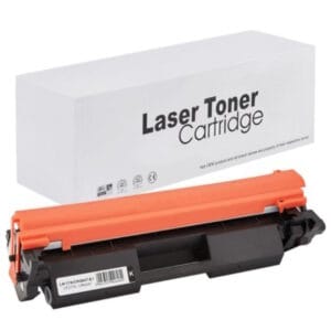 Korvaava HP CF217A/Canon CRG047 musta tulostuskasetti