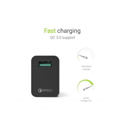 GreenCell USB-laturi 18W pikalataus 5