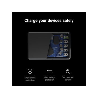 GreenCell 5xUSB-laturi 52W musta 6