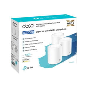 TP-LINK DECO X60 AX3000 WIFI MESH SYSTEM (3-pack)