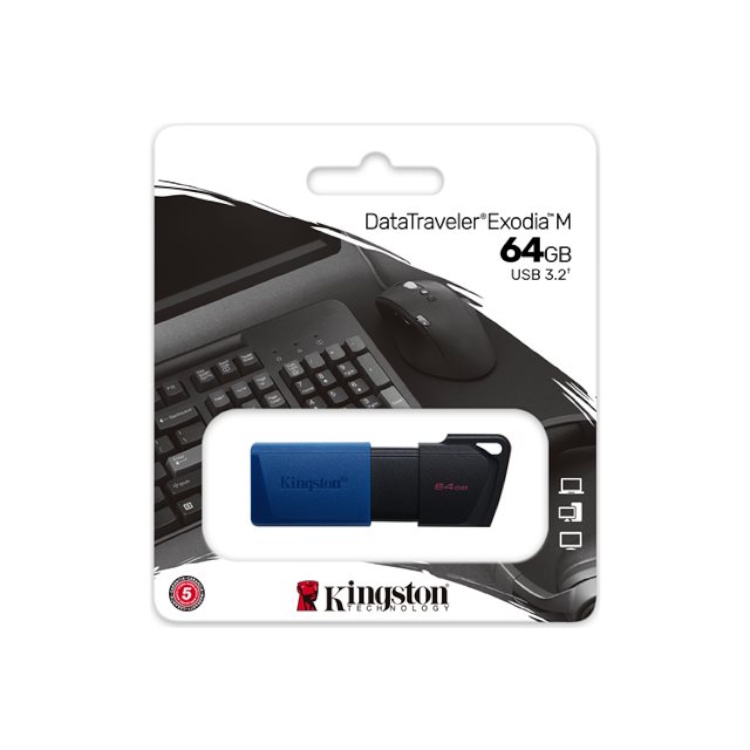 Kingston 64GB DataTraveler Exodia M USB muistitikku 2 Kingston 64GB DataTraveler Exodia M USB muistitikku 2