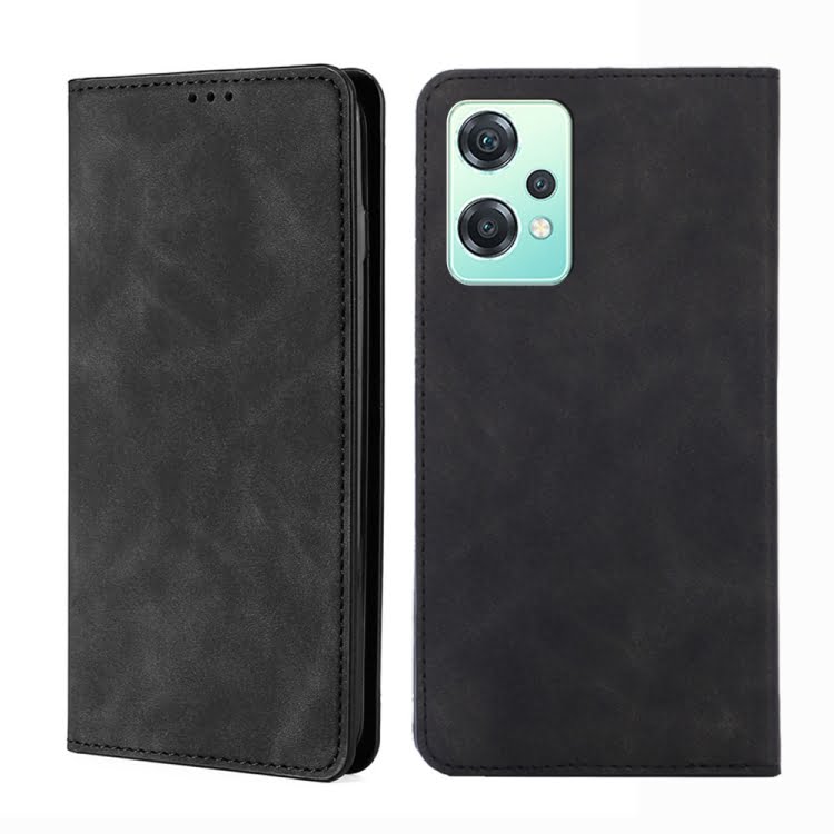 HONLEN Custodia In Pelle Per OnePlus Nord CE 2 Lite 5G - Cover Business Antiurto Arancione
