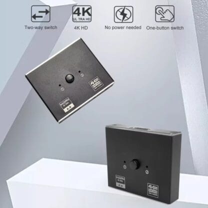 OZ HDMI-jakaja 2*sisään – 1*ulos 3