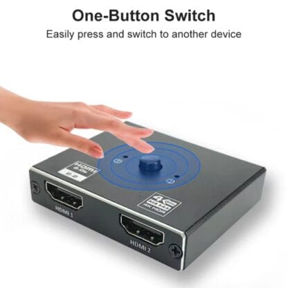 OZ HDMI-jakaja 2*sisään – 1*ulos 4