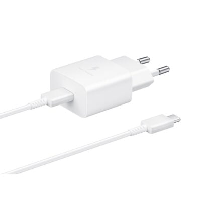 Samsung 15 W USB-C laturi USB-C-kaapelilla valkoinen 4