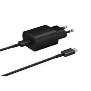 Samsung 25 W USB-C -pikalaturi USB-C-kaapelilla musta