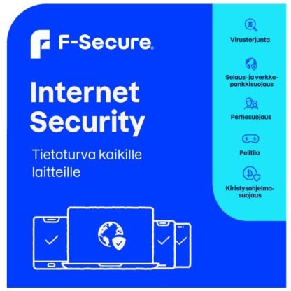F-Secure Internet Security (2 vuotta/25 laitetta) ESD 2