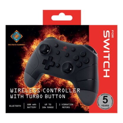DELTACO GAMING langaton peliohjain Switch/PC/Android 7
