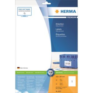 Herma Label Premium A4-tarra valkoinen (10)
