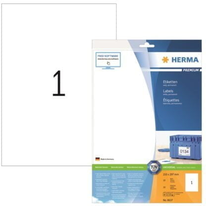 Herma Label Premium A4-tarra valkoinen (10) 3
