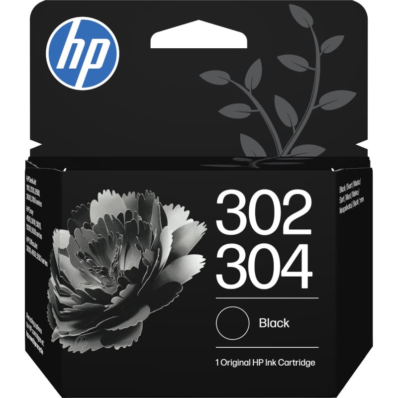 HP 302/304 musta tulostuskasetti 2 HP 302/304 musta tulostuskasetti 2