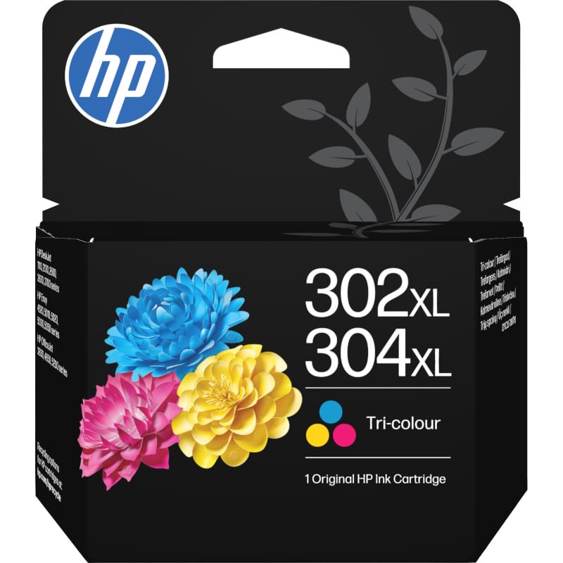 HP 302XL/304XL kolmiväri tulostuskasetti 2 HP 302XL/304XL kolmiväri tulostuskasetti 2