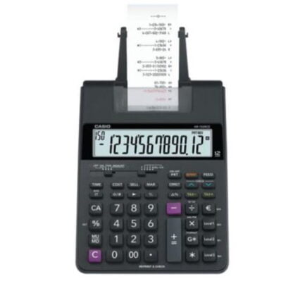Casio HR-150RCE nauhalaskin 12 numeron näyttö 3