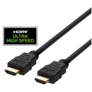 DELTACO HDMI 2.1 ultranopea -kaapeli 0.5 m