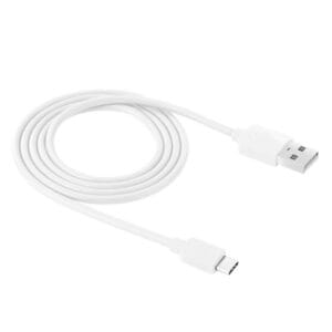 Haweel USB-C kaapeli 1m valkoinen