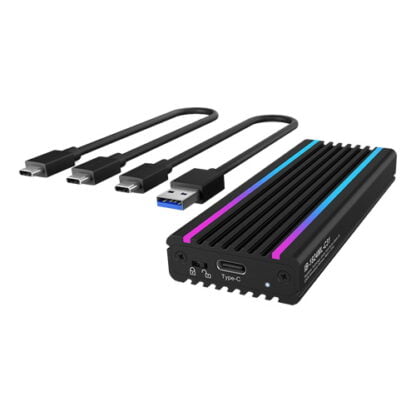ICYBOX IB-1824ML-C31 ulkoinen USB-C kotelo M.2 NVMe-levyille 3