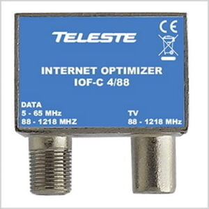TV/Data-jaotin TV/kaapelimodeemikäyttöön