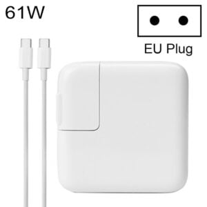 USB-C virta-adapteri 61W 1.8m kaapeli valkoinen
