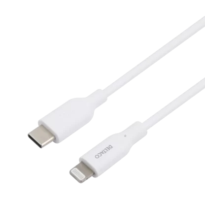 USB-C – Lightning-kaapeli 2m valkoinen 5