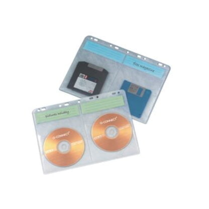 DVD-kansiotasku Q-Connect 4XDVD 2