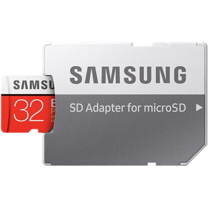 Samsung 32GB Micro SD EVO+ Adapterilla 4
