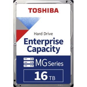 Toshiba Enterprise 16TB SATA 6Gb/s 7200RPM 3.5″ kiintolevy