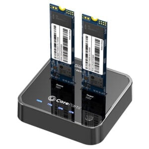 CoreParts M.2 NVMe PCIe SSD -telakka kloonaustoiminnolla