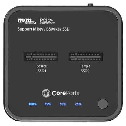 CoreParts M.2 NVMe PCIe SSD -telakka kloonaustoiminnolla 4