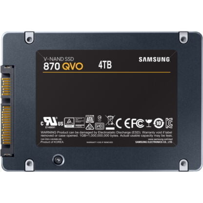 SAMSUNG SSD 870 QVO 4TB 2.5″ SATA 6
