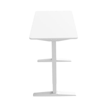 Sähköpöytä 75-120cm korkeussäädöllä 120×60 cm valkoinen 4