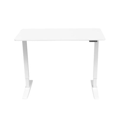 Sähköpöytä 75-120cm korkeussäädöllä 120×60 cm valkoinen 5