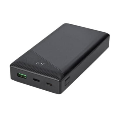 Varavirtalähde 20000 mAh USB-A USB-C musta 2