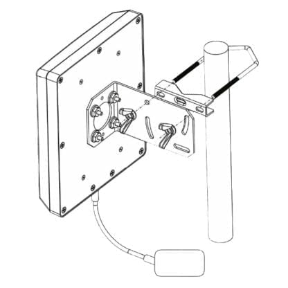 FS1000 3G/4G/GSM-ANTENNI 6-8DBI sisä- ja ulkokäyttöön 5