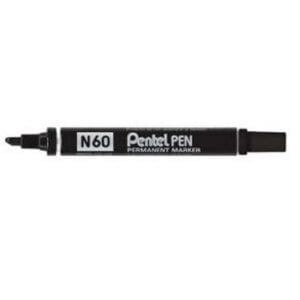 PENTEL N60 tussi musta (12 kpl)
