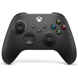 Microsoft Xbox -langaton peliohjain musta