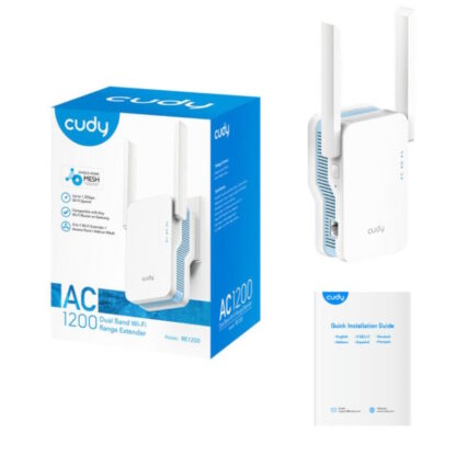 Cudy AC1200 Dual Band WiFi -laajennin/tukiasema 2