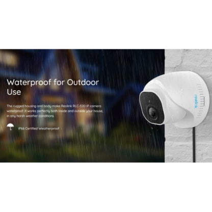 Reolink RLC-820A 8MP Easy Dome AI PoE ulkokamera 5
