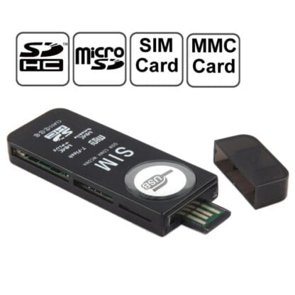 USB Universal SD/MMC/SIM/TF Card -kortinlukija 2