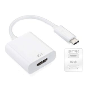 USB-C – HDMI adapteri 15cm johdolla