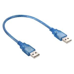 USB 2.0 uros-uros kaapeli 0,3m