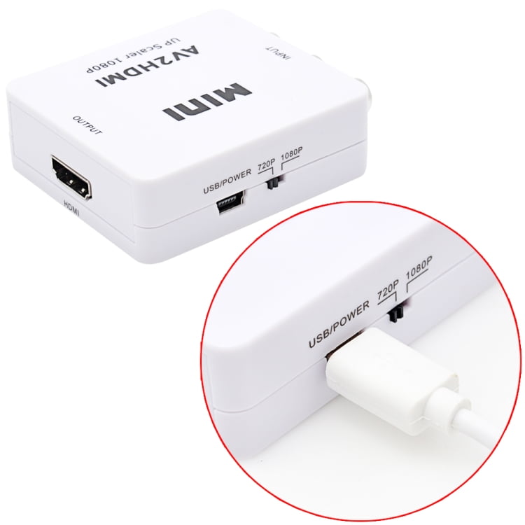 Mini CVBS/L+R Audio to HDMI Converter 6 Mini CVBS/L+R Audio to HDMI Converter 6