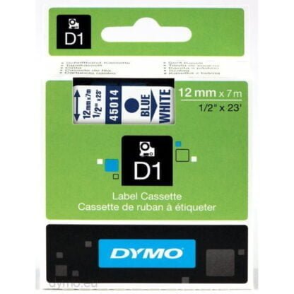 Dymo S0720540 D1 45014 Tape 12mm x 7m 2