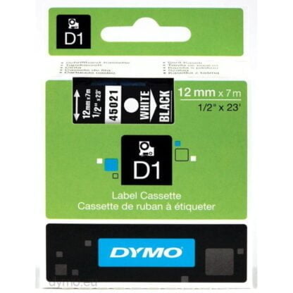 Dymo S0720610 D1 45021 Tape 12mm x 7m 2