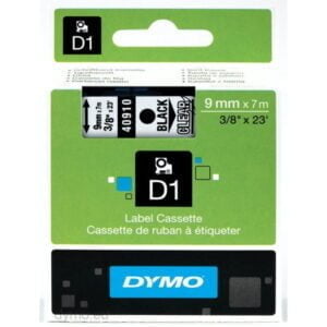 Dymo S0720670 D1 40910 Tape 9mm x 7m