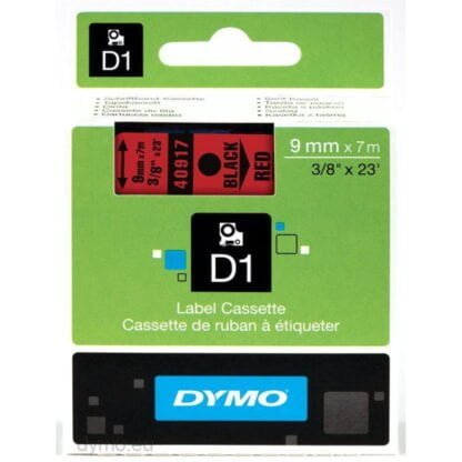 Dymo S0720720 D1 40917 Tape 9mm x 7m 2