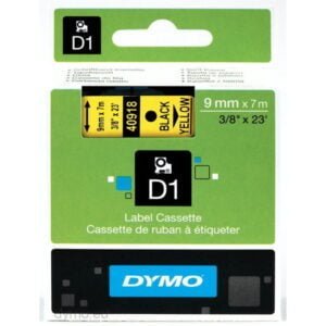Dymo S0720730 D1 40918 Tape 9mm x 7m 6