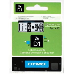 Dymo S0720820 D1 45800 Tape 19mm x 7m 6